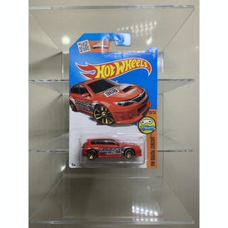 Hotwheelsรุ่นSUBARU WRX STI in Red