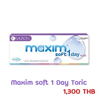 Maxim soft 1 day toric