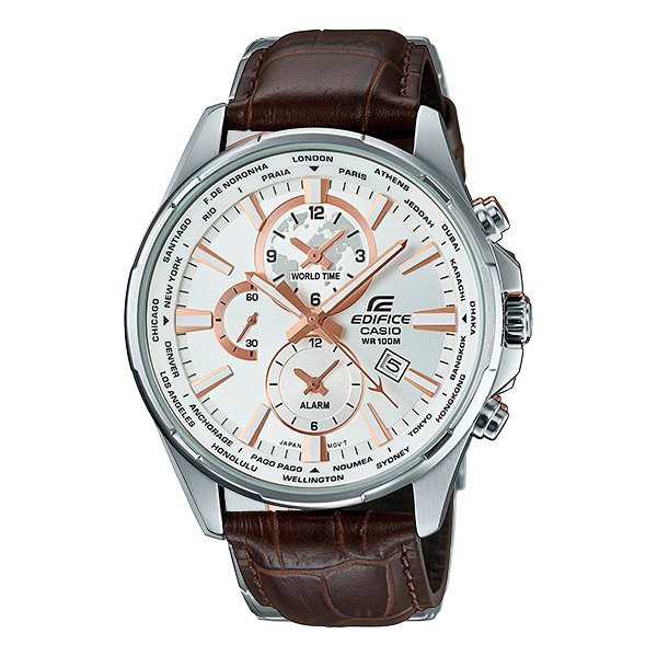 Casio Edifice นาฬิกาข้อมือผู้ชาย สายแสตนเลส รุ่น EFR-304L-7A