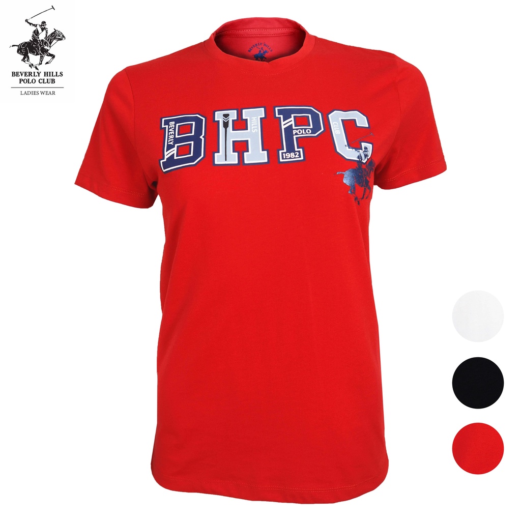 BHPC ผู้หญิงผ้าฝ้ายเสื้อกราฟิก Tee