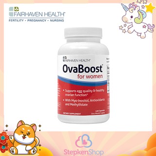 OvaBoost Fertility Supplement - Myo-Inositol, Folate, CoQ10- Support Ovulation, Egg Quality, Hormone Balance Exp.03/2025