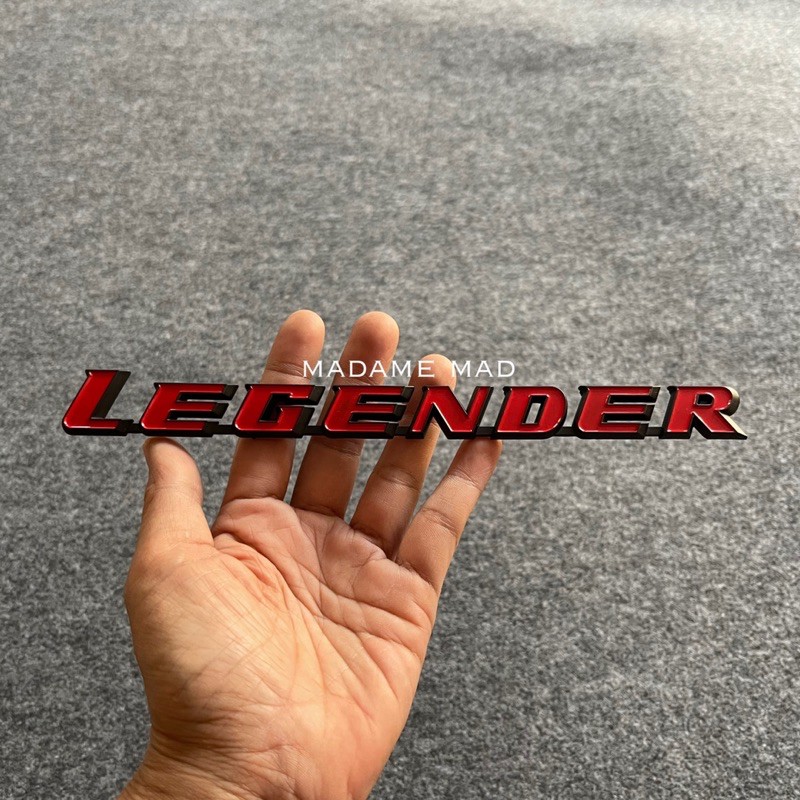 โลโก้ LEGENDER ติดท้าย FORTUNER 2020-2023 ขนาด 22x2cm ราคา ถูกที่สุด ดีลบีเคเค แกลเลอรีภาพที่ 6