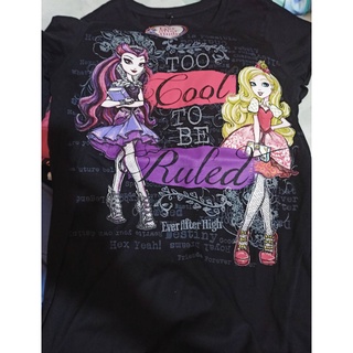 เสื้อยืดแฟชั่นของเด็กผู้หญิง พิมพ์ลาย Ever After High สินค้าของแท้ นำเข้าจากออสเตรเลียค่ะ