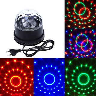 nbc ไฟดิสโก้ ปาร์ตี้ LED RGB 2in1 magic ball แสงผสม