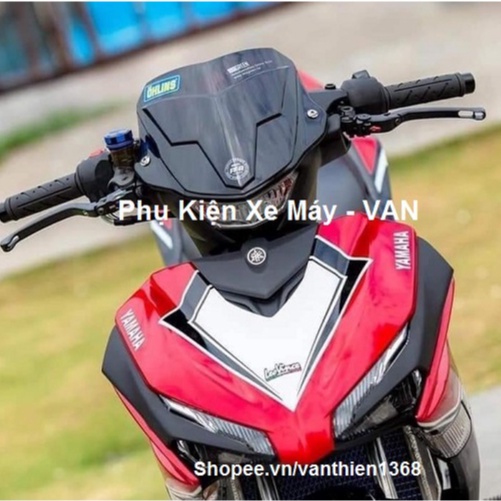 EXCITER 155 VVA 2021->2024 กระจกบังลมดําเงา