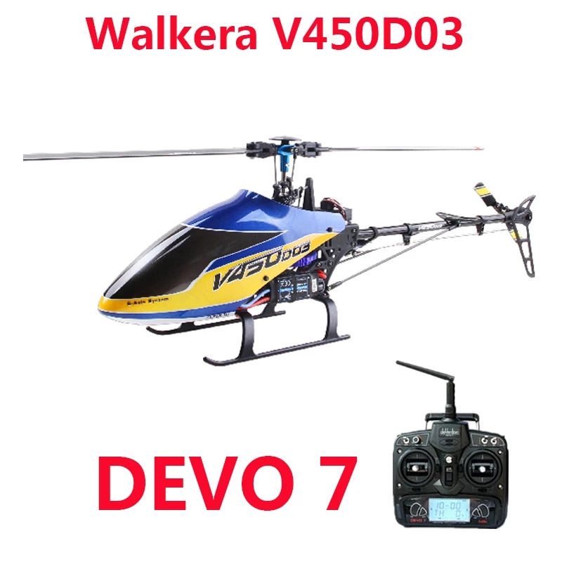 Walkera RC เฮลิคอปเตอร์ V450D03 เฮลิคอปเตอร์ RC Professional รีโมทคอนโทรลเฮลิคอปเตอร์เครื่องบิน Walk