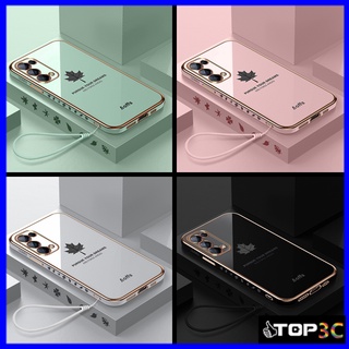 เคส OPPO A74 5G เคส OPPO Reno5 เคส OPPO Reno 5 pro เคส OPPO Reno 6 เคส OPPO Reno 7 เคสโทรศัพท์มือถือลายใบเมเปิ้ลสําหรับ FY