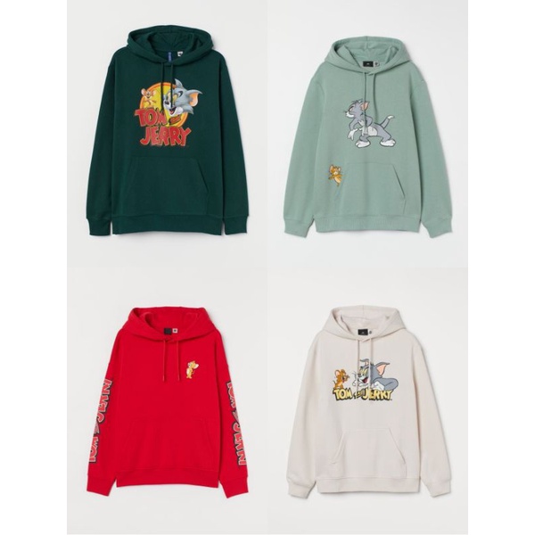 H&m / HNM HOODIE FULL LABEL - TOM AND JERRY