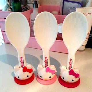 ทัพพี Hello Kitty พร้อมที่วาง