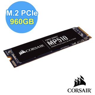 960 GB SSD (เอสเอสดี) CORSAIR MP510 PCIe/NVMe M.2 2280 Warranty 5 - Y