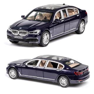 โมเดลรถยนต์ 1:24 BMW 760LI Diecast ของเล่นสําหรับเด็ก