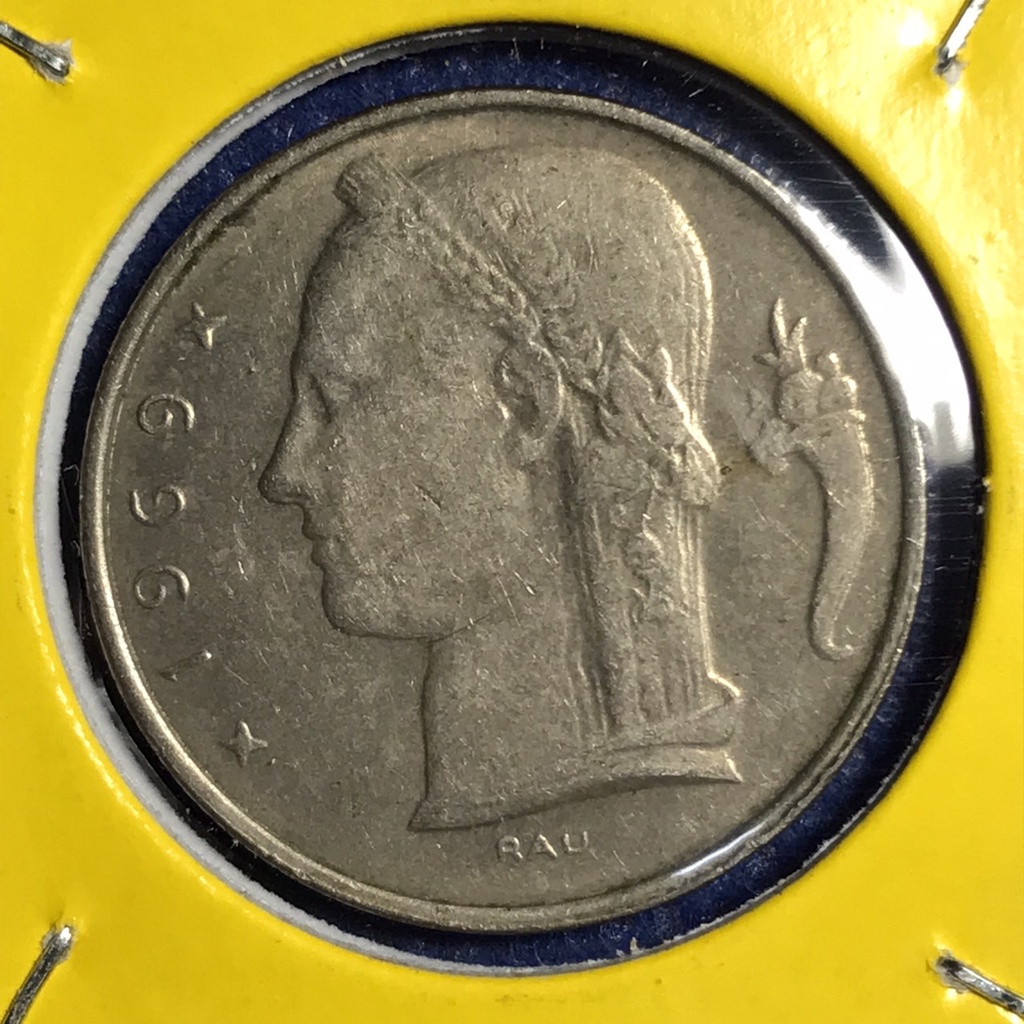 No.15304 ปี1969 เบลเยี่ยม 5 Francs เหรียญสะสม เหรียญต่างประเทศ เหรียญเก่า  หายาก ราคาถูก - Chakarin5972 - Thaipick