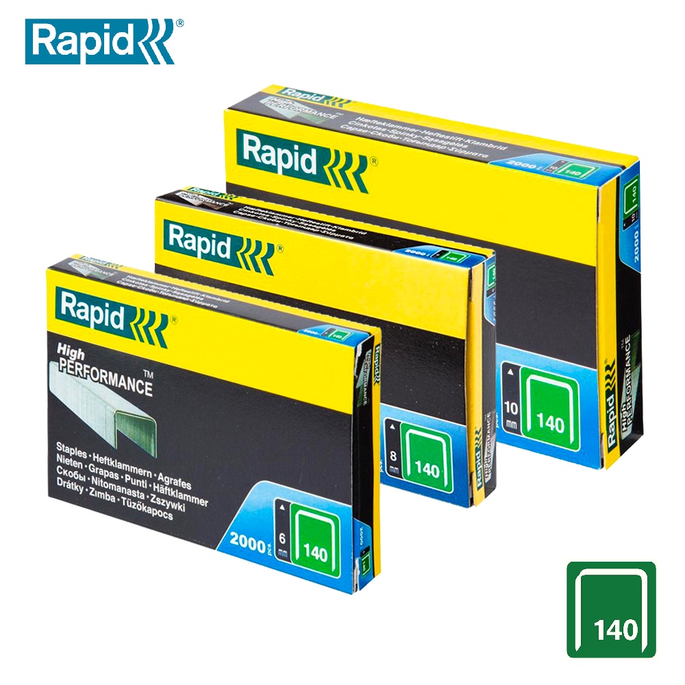 ลวดยิง  ลวดยิงบอร์ด Rapid 140/6, 140/8, 140/10  ลูกแม็กยิงบอร์ด สำหรับ เครื่องยิงบอร์ด RAPID [S24]