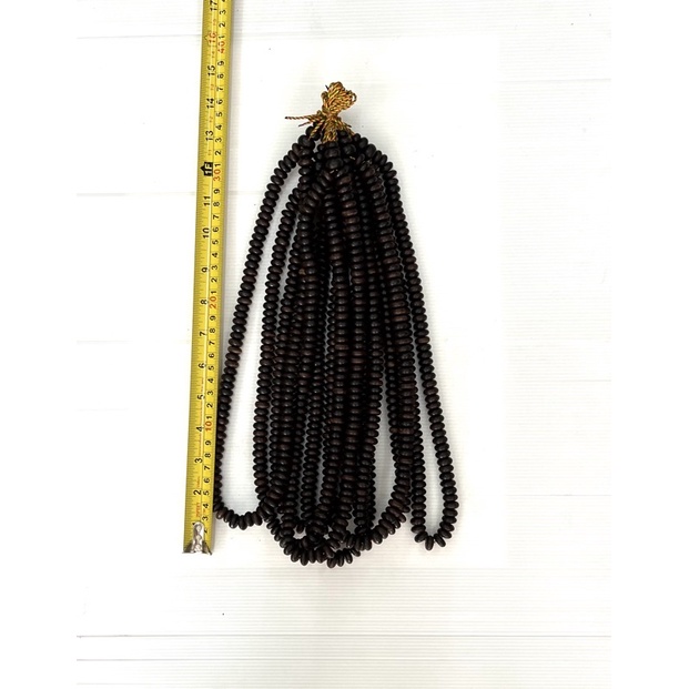 (ของแท้) ประคำไม้แก่นขาม 108 เม็ด ขนาด 12 มิล / 15มิล