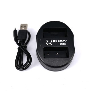 แท่นชาร์จแบตกล้องแบบคู่ DUAL USB BATTERY CHARGER รุ่น NP-W126 for FUJI CAMERA