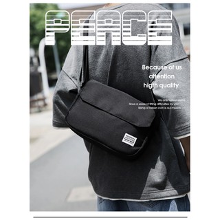 fashion bag กระเป๋าสะพาย สะพายไหล่ ผ้าโพลี รุ่น 8024 ขนาดกระทัดรัด สำหรับผู้ชาย