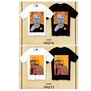 เสื้อสกรีนลาย **ราคา/ตัว**  (รหัส VN) **แจ้งไซสทางแชท**