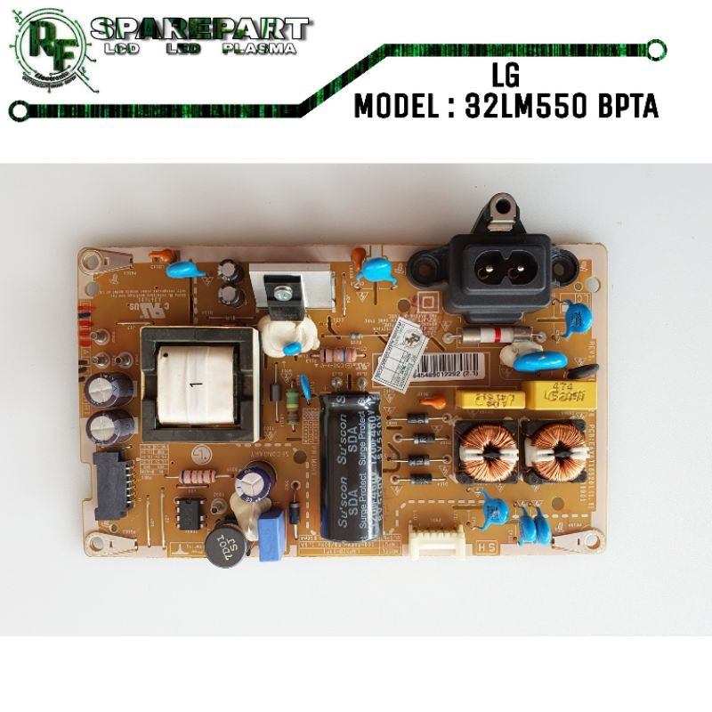 MESIN PSU POWER SUPPLY REGULATOR LED TV MACHINE LG 32LM550BPTA 32LM550 BPTA