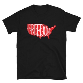 [100% Cotton] เสื้อยืด แบบนิ่ม พิมพ์ลาย Freedom Patriots Usa Pride 4th July น่ารัก สําหรับผู้ชาย