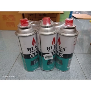 แก๊สกระป๋อง🔥ส่งด่วน!🔥(บรรจุ 24 กระป๋อง) BUGA FLAME แก๊สเตาปิคนิค มี มอก.974-2533 เจ้าเดียวในประเทศไทย