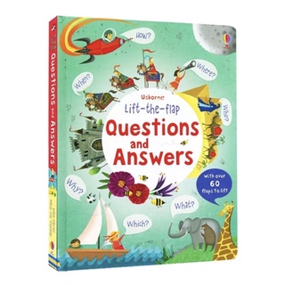 หนังสือ Usborne ภาษาอังกฤษ Lift-the-flap Questions and Answers (ETR)