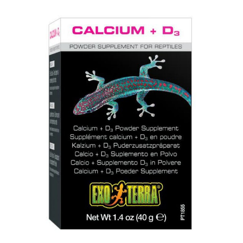 Exo terra calcium + D3 ขนาด 40  กรัม