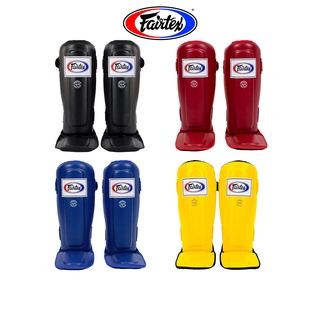 สนับแข้ง แฟร์เท็กซ์ Fairtex Muay Thai Kickboxing Shin guard SP3  In Step Shin Pad Syntek Leather Pls place 1 pair/order