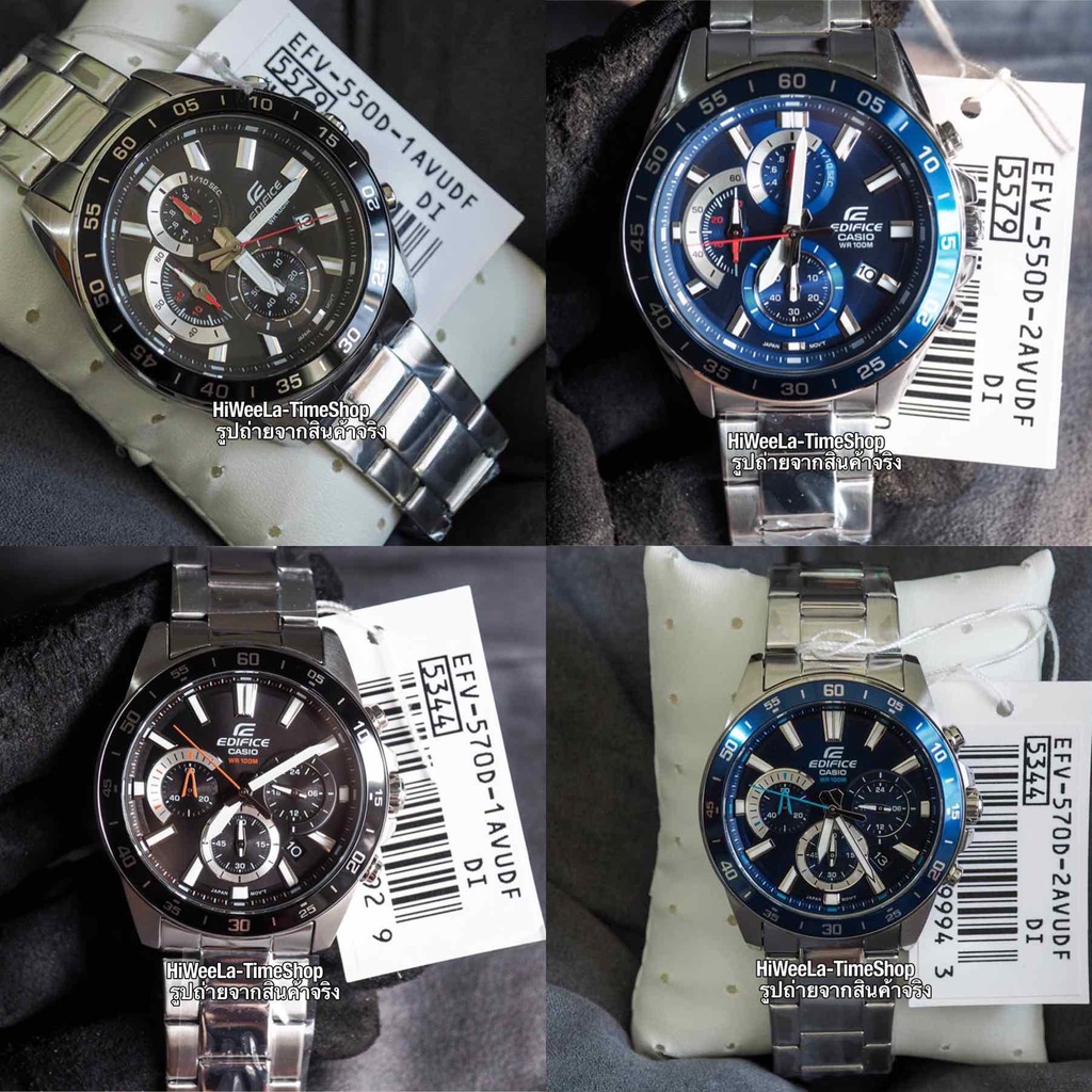 นาฬิกาข้อมือผู้ชาย Casio , Edifice ประกัน0 : MTP-1374D , EFV-540D ,EFV-550D ,EFV-570D ,EFV-552D
