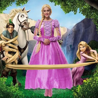 ชุดเจ้าหญิงราพันเซล ชุดราพันเซล ชุดrapunzel เจ้าหญิงดิสนีย์ Disney cp250/ac44.3/wc36