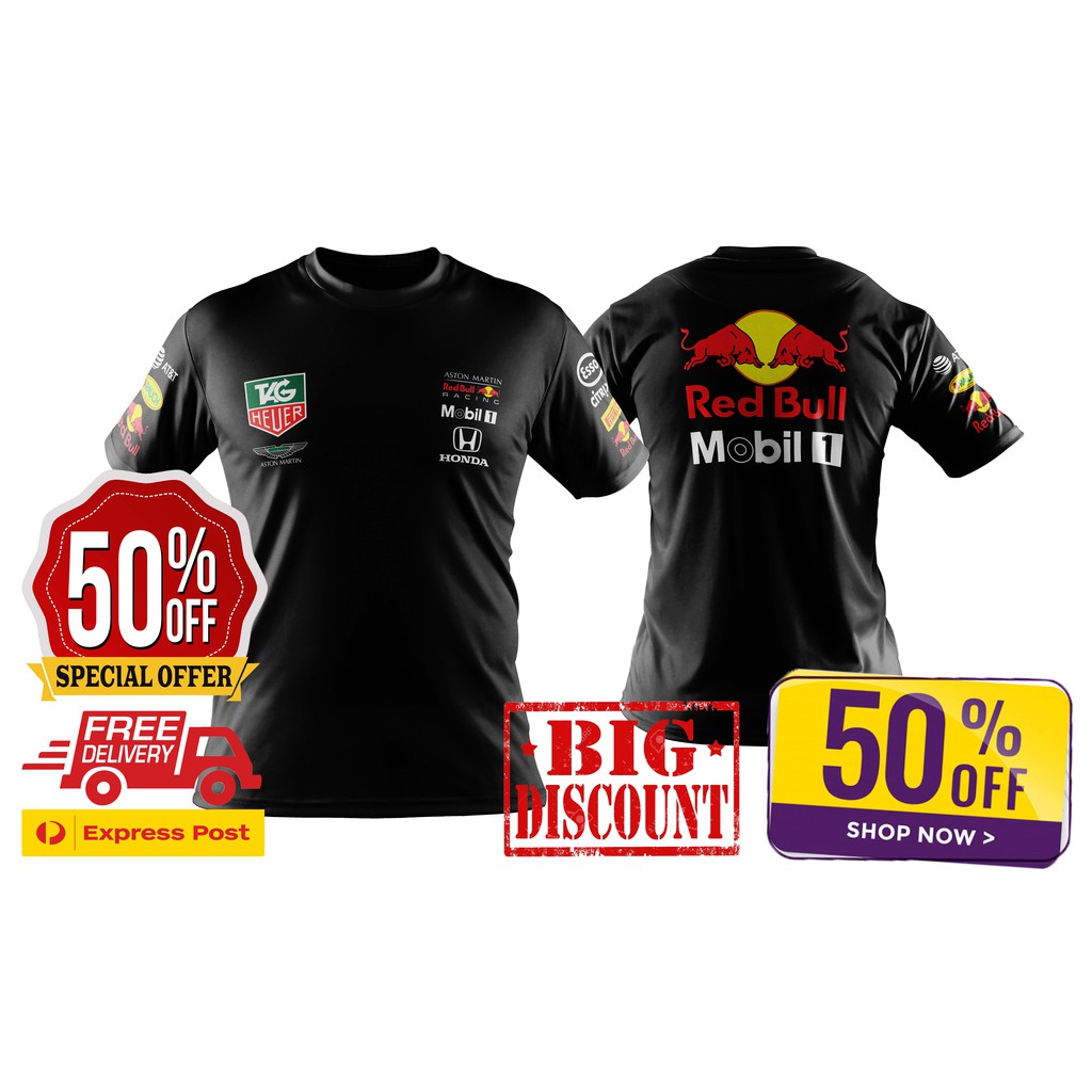 BAJU HONDA REDBULL F1. KAIN JERSI