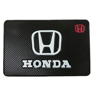 เสื่อกันลื่นสําหรับรถยนต์แผ่นกันลื่นลายโลโก้ Honda Car Logo Anti Slip Mat Accord Type R Clty Clvlc CR-V Jazz Odyssey HR-V BRV