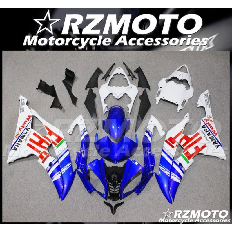 ชุดแฟริ่ง yamaha YZF r6 ตัวเก่าชุดสีแต่งyamaha YZF R6ป2008-09-10-11-12-13-14-15-16จำหน่ายชุดแฟริ่ง b