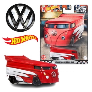 โมเดลรถเหล็ก HOT WHEELS VOLKWAGEN DRAG BUG ล้อยาง ลิขสิทธิ์แท้ รถเหล็ก Hotwheels โมเดลรถ hot wheel