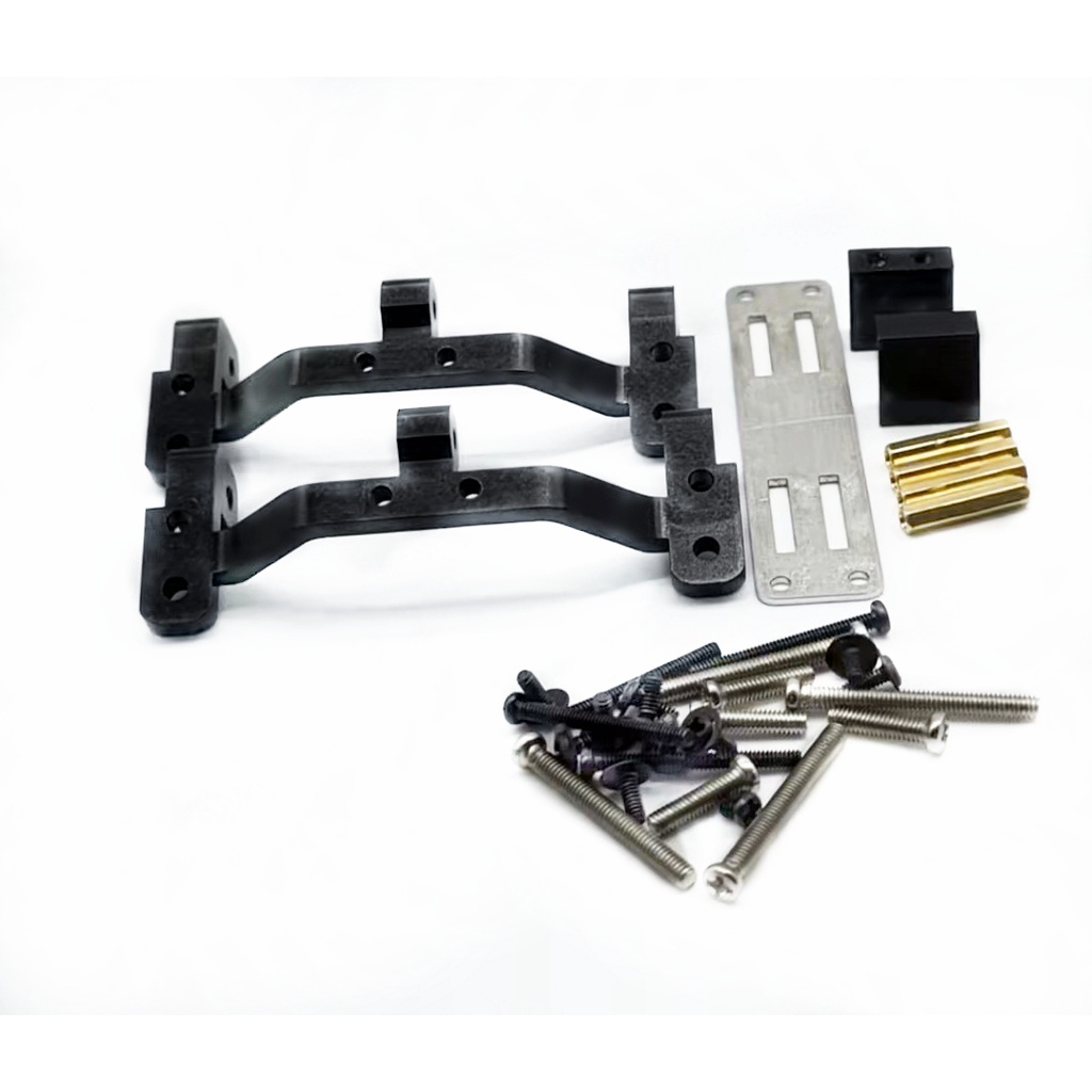 MN99S MN99 MN98 MN90 RC รถโลหะอะไหล่อัพเกรดปรับ servo mount servo วงเล็บดึง rod สําหรับ mn99 mn98 mn