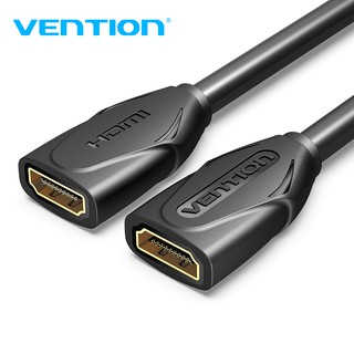 Vention HDMI Extension Cable Female to Female HDMI 2.0 Support 4K 3D HDMI Extender Adapter for HDTV Xbox 360 PS3 PS4(0.5M) AAXBD