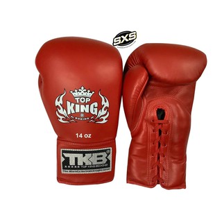 Top king Boxing Gloves "Ultimate" Red TKBGUV