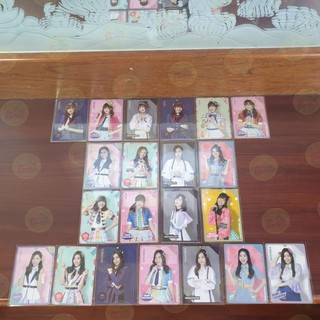 [ใบเศษ] NORMAL CARD โมบายล์ เนย น้ำหนึ่ง ปูเป้ ตาหวาน MOBILE NOEY NAMNEUNG PUPE TARWAAN BNK48 Premium Card Collection