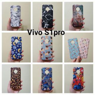 เคสแข็ง Vivo S1pro เคสไม่คลุมรอบนะคะ เปิดบน เปิดล่าง (ตอนกดสั่งซื้อ จะมีให้เลือกลายก่อนชำระเงินค่ะ)