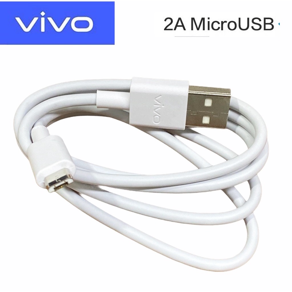 สายชาร์จ  ViVO 2A แท้ ตรงรุ่น รองรับเช่น VIVO Y11 Y12 Y15 Y17 V9 V7+ V7 V5Plus V5 V3 Y85 Y81 Y71 ของแท้ 100% MICRO USB