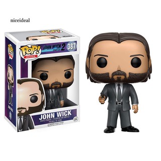 ✲Nd Funko Pop Bobble Heads John Wick Model Doll Action Figure Toy Collectible