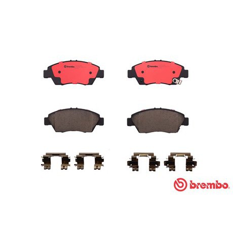 BREMBO CERAMIC ผ้าเบรคหน้า-หลัง HONDA CITY 1.5L VTEC ปี2009-2013 JAZZ GE 1.5L VTEC ปี2008-2013(1ชุด)