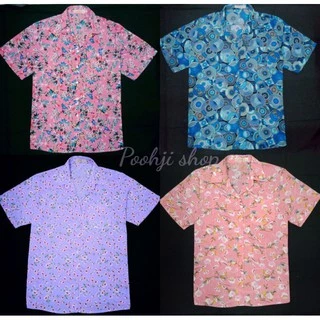 เสื้อเชิ้ต ผู้ใหญ่ ไซส์ 38-52 ผ้าไม่ต้องรีด เสื้อคุณแม่