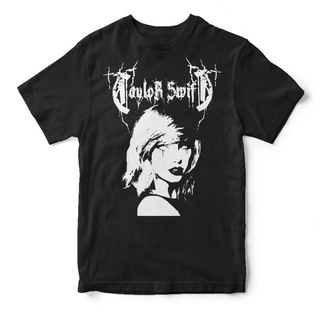 เสื้อยืดสตาร์ยุโรปและอเมริการาคาต่ำสุด!!เสื้อยืด ลาย Swift TAYLOR (รหัส 088) BAND ROCK | เสื้อยืด พิมพ์ลาย Metal BAND |