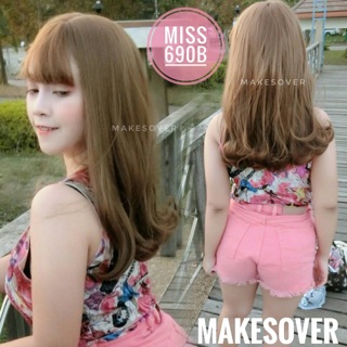 วิกผมลอน รุ่น ‘MISS’ เส้นไหมด้านไม่เงา 100% สอบถามสีสินค้าก่อนสั่งซื้อ