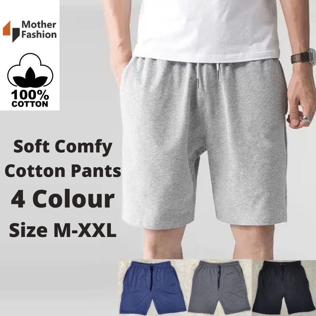 20 Super Soft Woman short pants Men short pants Men short pant Seluar cotton