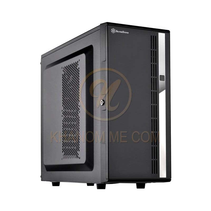 ATX CASE (NP) SILVERSTONE CS380 (BLACK)