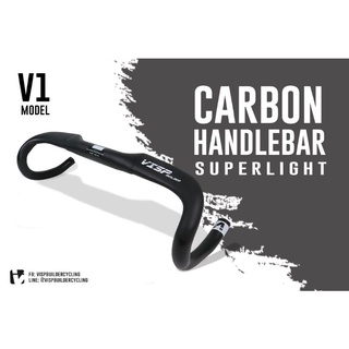 แฮนด์จักรยาน Carbon Visp V1 Handlebar