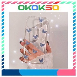 เคสโทรศัพท์มือถือ กันตก ลายผีเสื้อแฟรี่ สําหรับ Oppo Reno 6 5G 6pro  5 5G 5pro   5Z 4Z 5G 2F A52 A72 A92 A53 A32 A91 F15  3 A9 2020  A5 2020 A11 A3S A12e C1 A7 A5S A12 A11K A31 F11 F9 F9pro R17