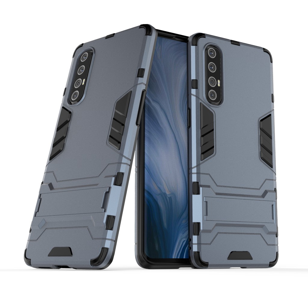 เคส OPPO Reno4 Reno4Pro Reno3 Pro วงเล็บ พลาสติก เปลือกแข็ง เคสโทรศัพท์ Reno2 F Reno 3 2 2F Realme V5 C15 C11 X3 X2 Pro X2 Pro 6 3 C2 PhoneCase Reno3 Reno3Pro Reno2F Reno2 X2Pro 6Pro Bracket Hard Phone Cover Case