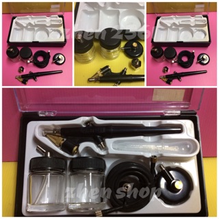 SOMAX Air Brush Kit แอร์บัส 15-50 psi กาพ่นสีงานละเอียด DIY